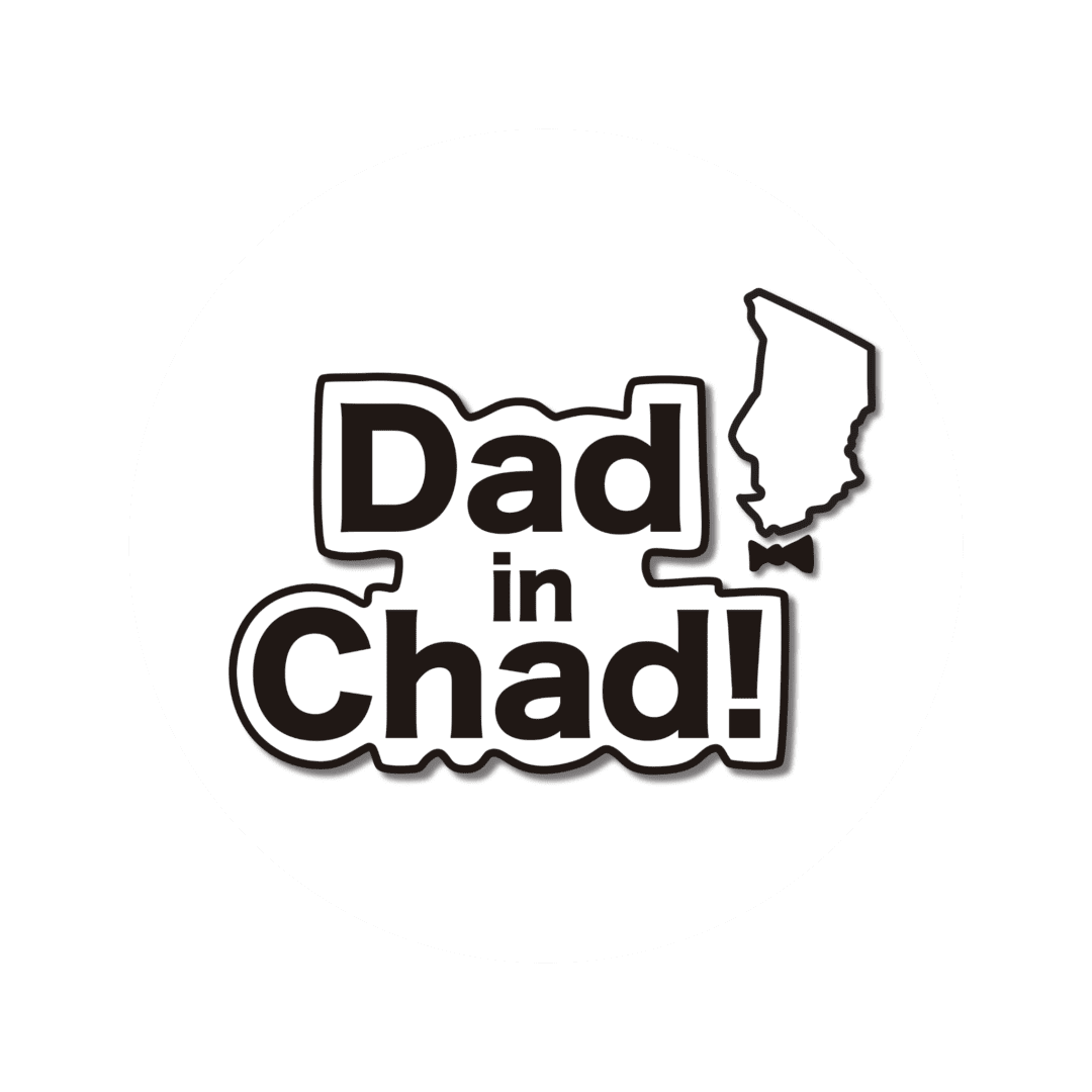 A button that says dad in chad