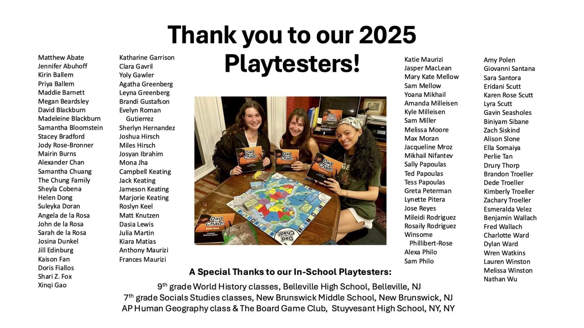 Three people playing a board game together.